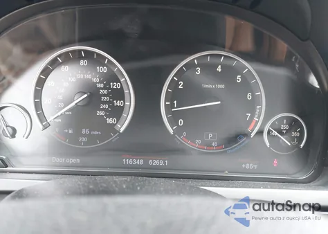 2012 BMW 750Li из США, поврежденный, VIN WBAKB8C57CDX20821